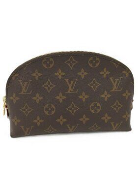 Louis Vuitton Makeup Pouch Pochette Cosmetic MM Monogram